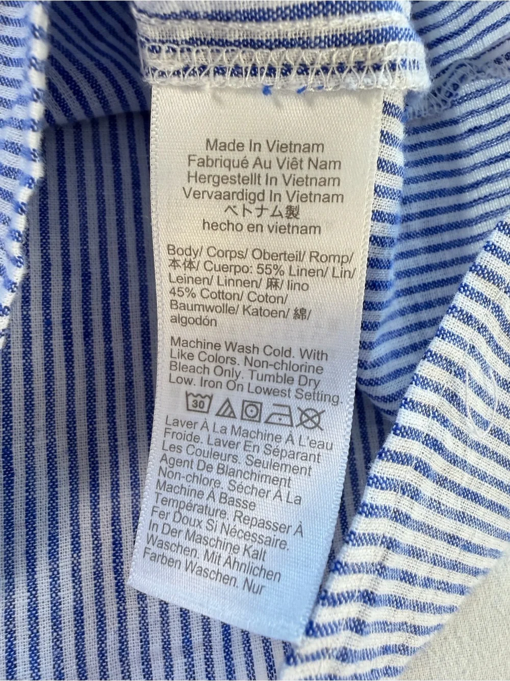 J Crew Sleeveless Button Front Linen Blend Top Medium NWOT